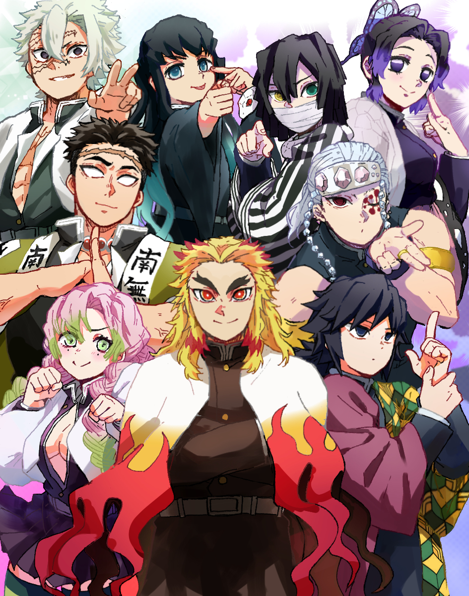 ハシライブ! #鬼滅の刃 #時任無一郎 #悲鳴嶼行冥 #不死川実弥 #