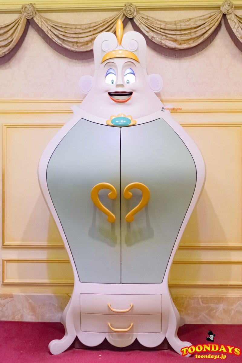 美女と野獣」に登場するワードローブ！！ ウォルトディズニーワールド