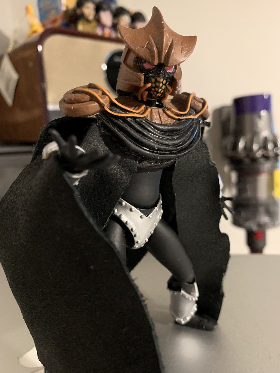 魔王カーンデジファー。ソフビカーンデジファーは、マントが大雑把な