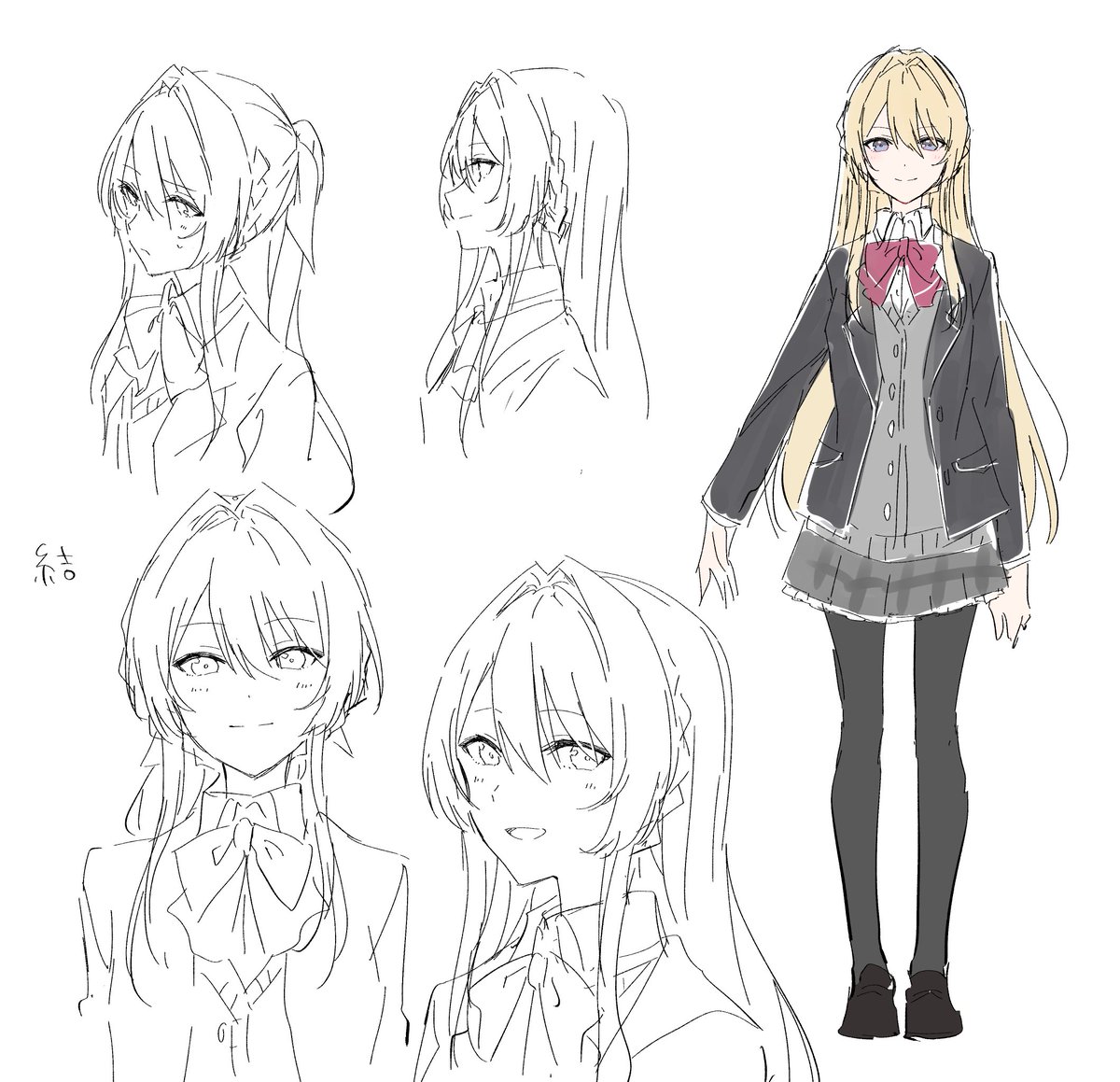 以前公開したコミカライズ版の甘織れな子＆王塚真唯も再掲٩(ˊᗜˋ*)و