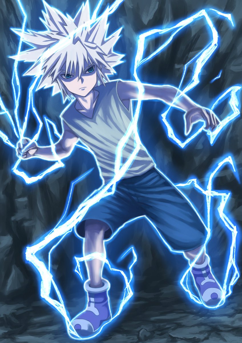 練習3 キルア=ゾルディック 「神速(カンムル)」 #ハンターハンター #週