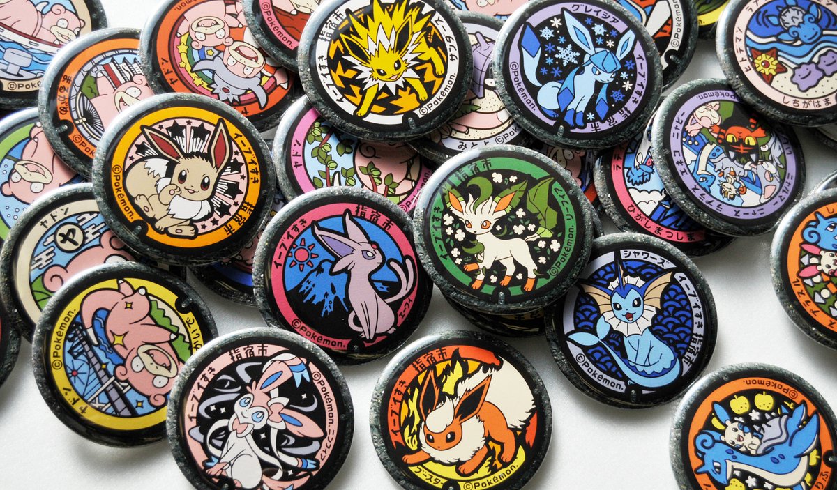 全国に登場している #ポケモンマンホール 「#ポケふた」のグッズが