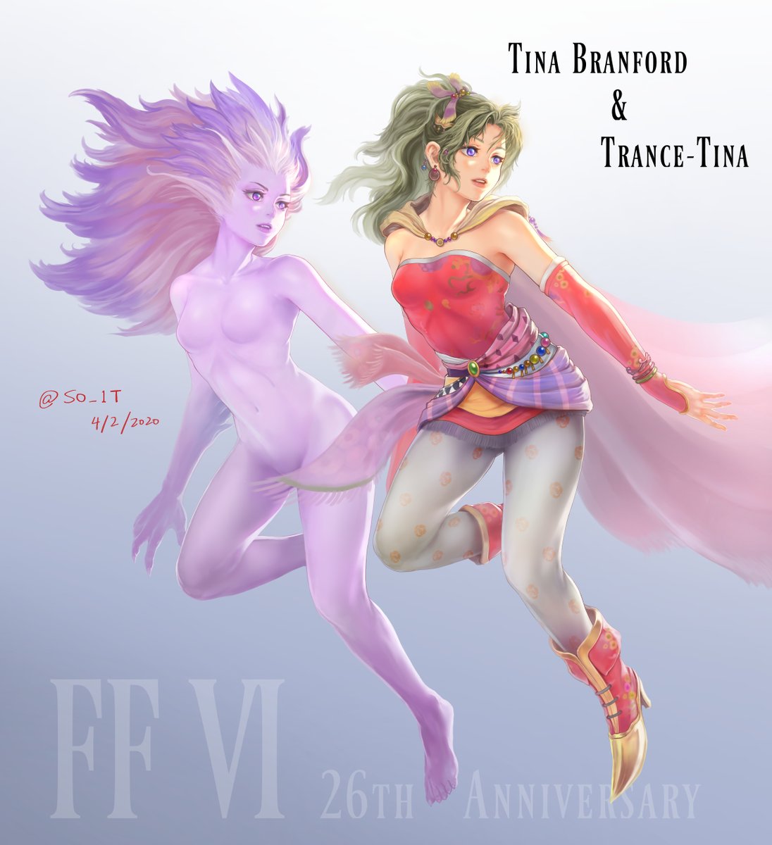 今日4月2日はFF6が発売された日なんですね。もう26年にもなるんですね