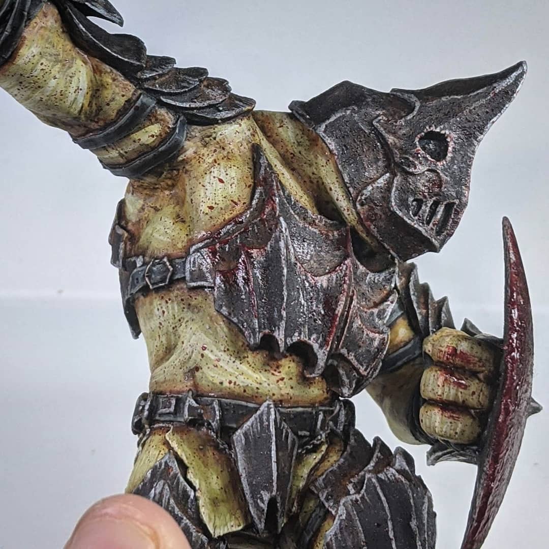 Next up on this Gundabad Hype Train - a Gundabad Troll with Scythe