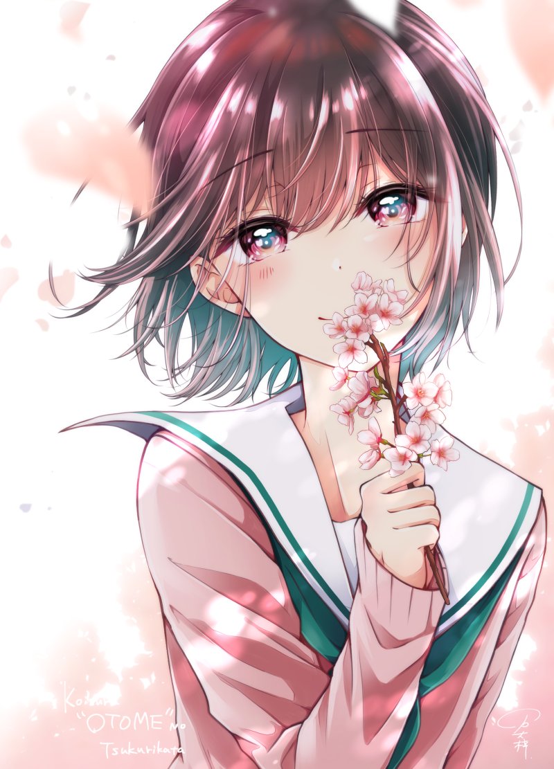 さくら日浦描きました～！ピンクに塗りまくるの楽しかった 御堂に撮影