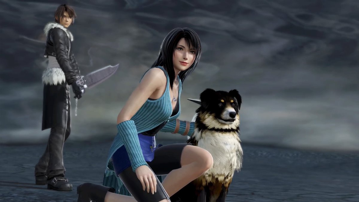 リノアとスコール #ディシディアNT #DFF_NT #ファイナルファンタジー