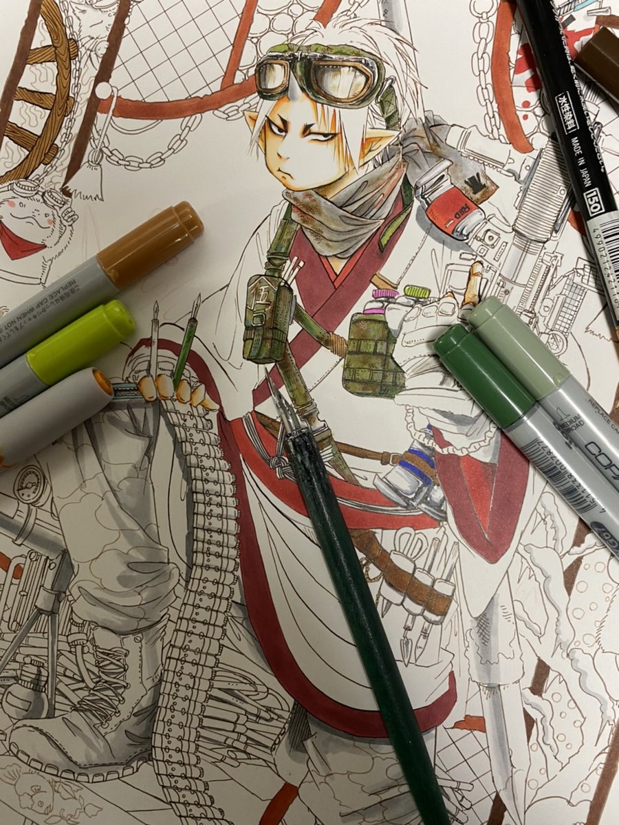 地獄玉手箱 購入申込受付中】キービジュアルであり原寸大複製原画集の