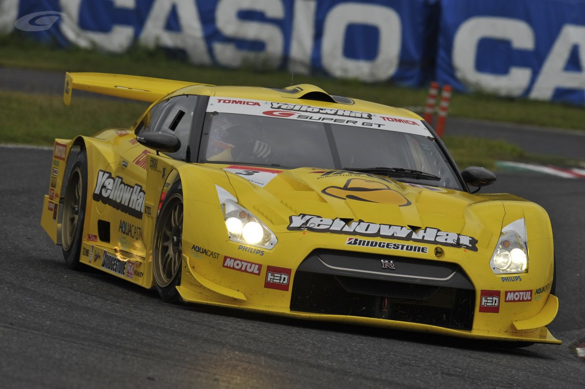 🏁SUPER GT Archive✨／ 2008年 No.3 YellowHat YMS TOMICA GT-R