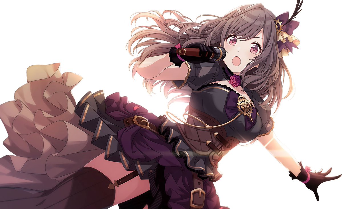 ばりうまかブルース】月岡恋鐘の透過素材追加しました。 #シャニマス