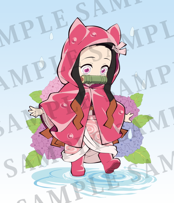 鬼滅の刃 梅雨描き下ろしイラスト～ 竈門炭治郎 竈門禰豆子 ＜関連