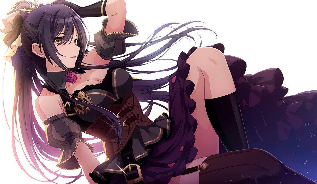 紺碧のボーダーライン】白瀬咲耶の透過素材追加しました。 #シャニマス