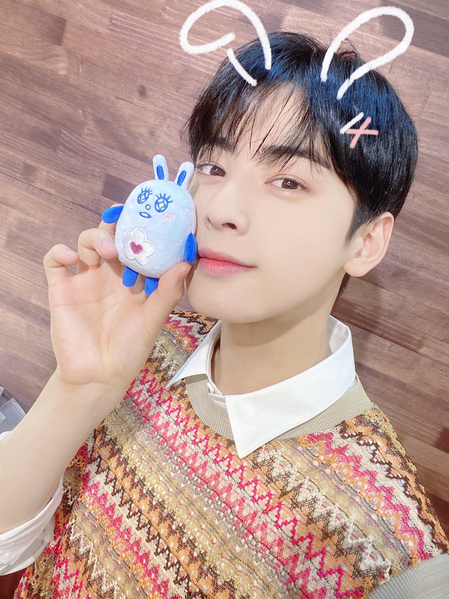ASTRO_POPUP #ROROHA] CHA EUN-WOO×NOONNOO🐰💜 ​ #ASTRO #アストロ