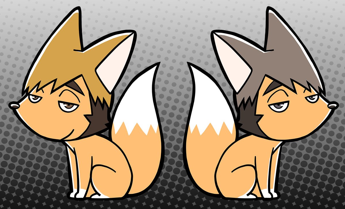 北キツネ」ビジュアル公開】 侑キツネ、治キツネに続きまして、北