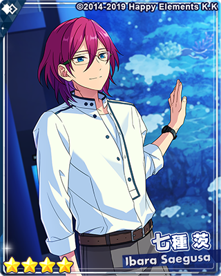 七種茨 ミュージアムカード あんスタ Museum Card［Exhibition No.1