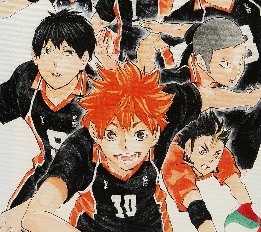 大好評受注中📢✨ 完全受注生産 『#ハイキュー』 フルカラーBIGアート