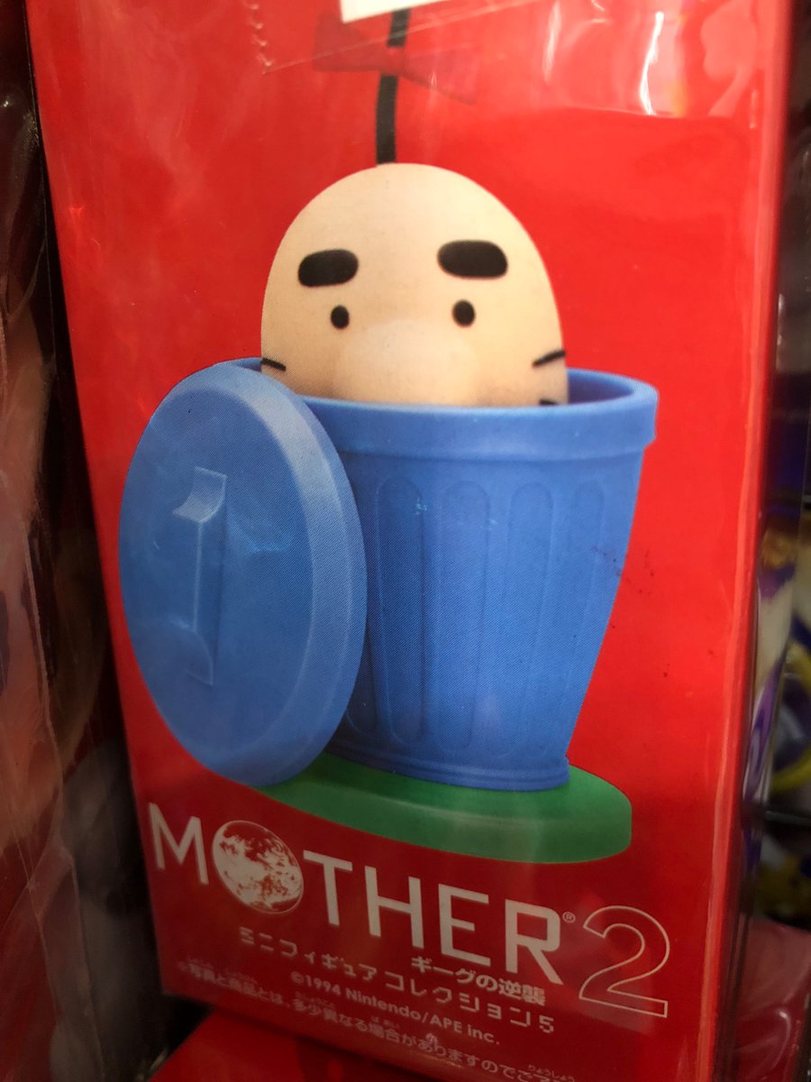MOTHER2のプライズフィギュアシリーズ揃えてますよ‼️ めちゃくちゃ激