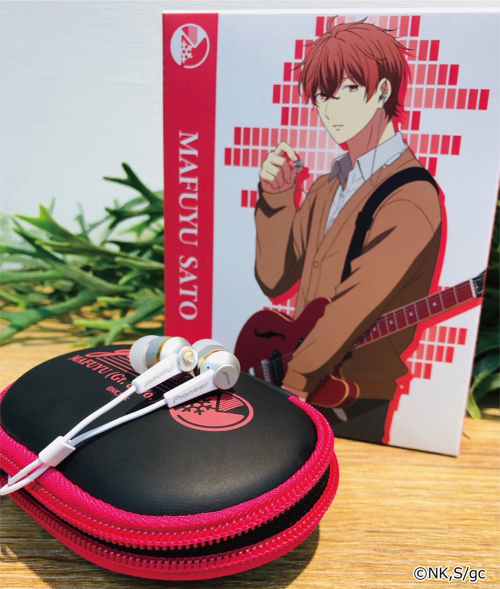 予約販売中のアニメ「ギヴン」公式コラボワイヤレスイヤホンからGt