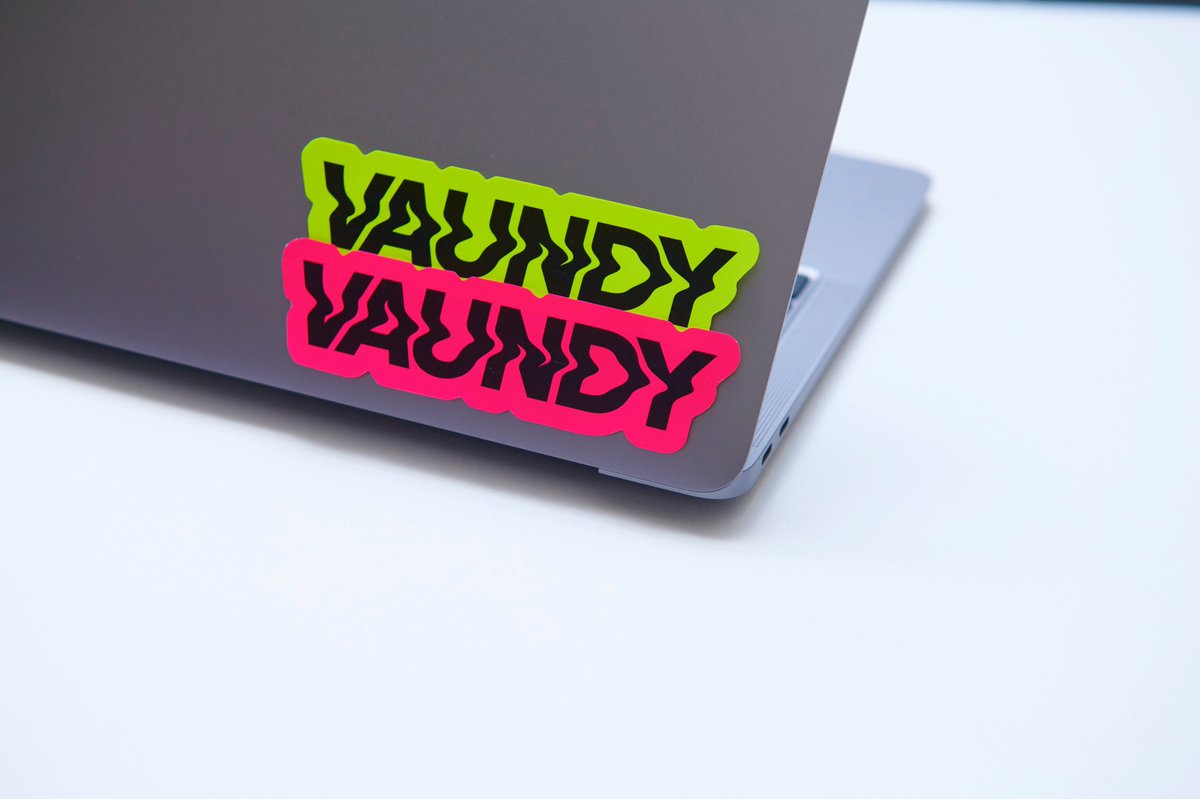 Sticker ◯蛍光ステッカーの新色、ピンクとイエローが新登場