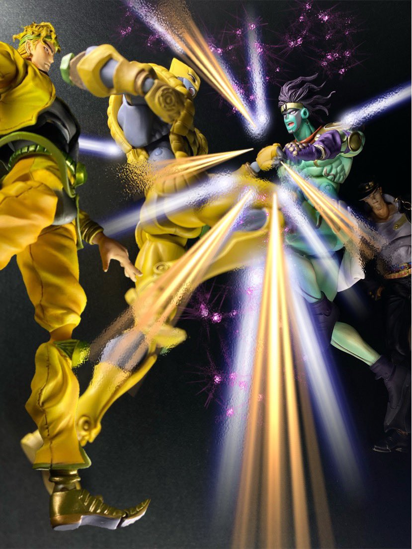 空条承太郎、スタープラチナ VS DIO、ザ・ワールド (ジョジョの奇妙