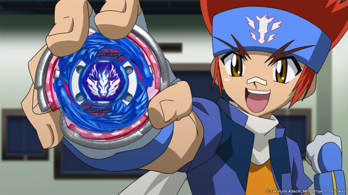 メタルファイトベイブレード4D の主人公、鋼 銀河！彼のベイは