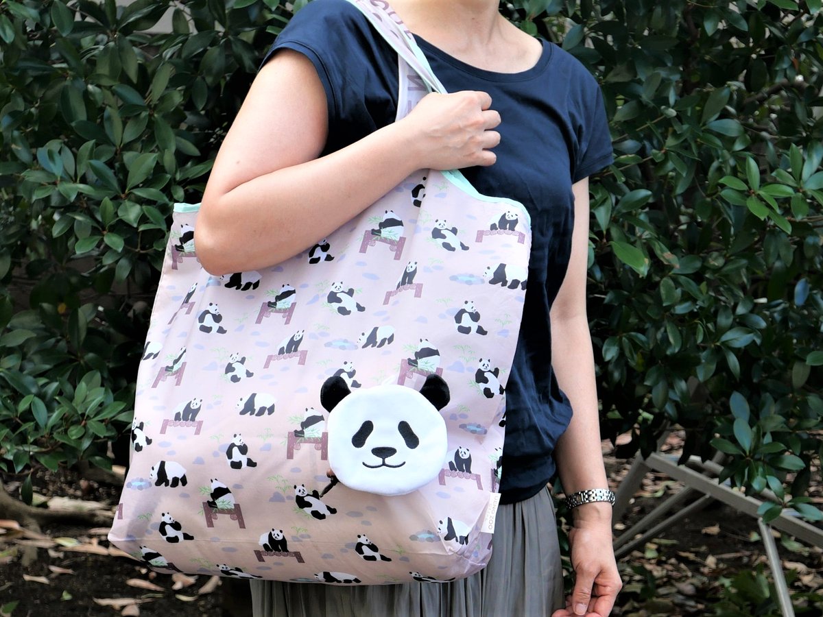 NEW】 エコバッグ パンダ 税込1,650円 Thank you シャンシャングッズと