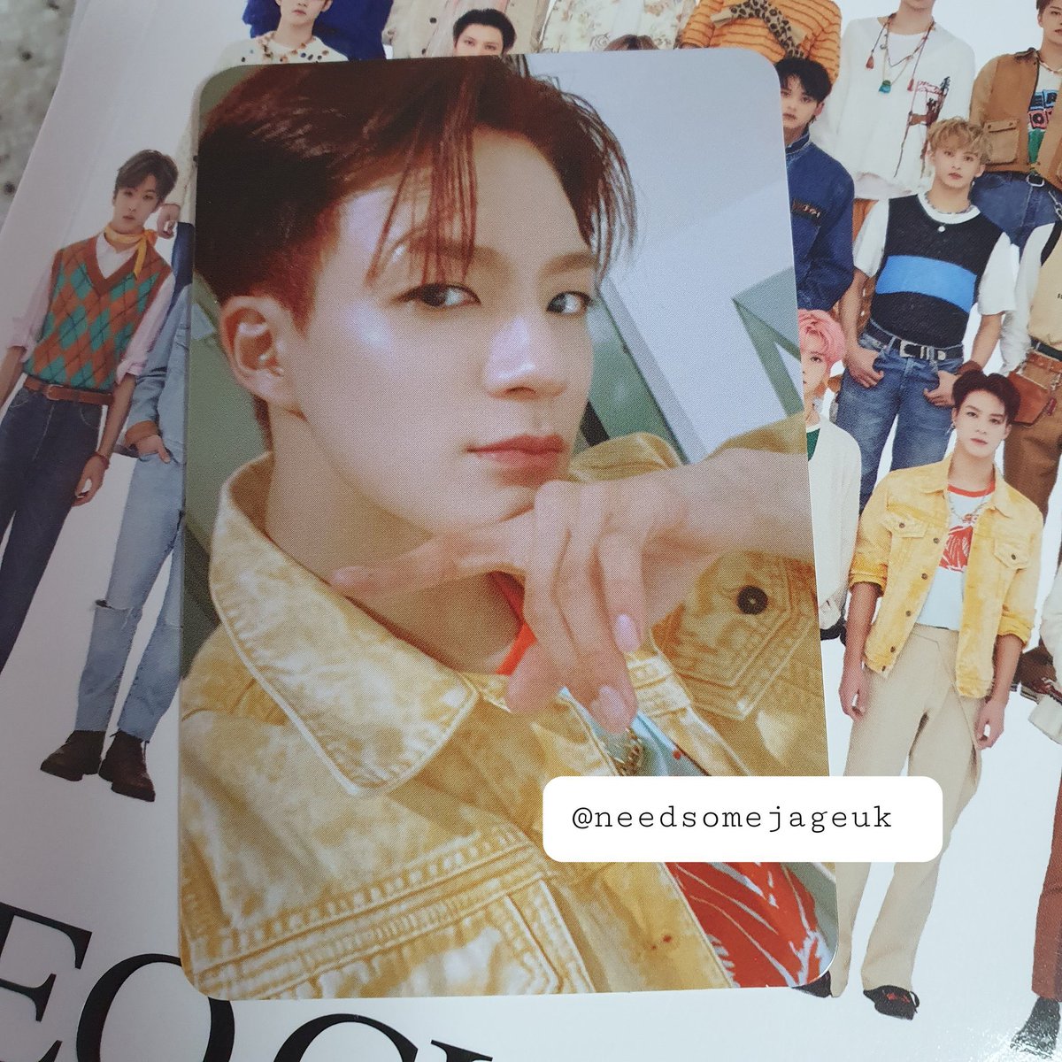 NCT 2020 Resonance Pt.2 Departure Ver. - JENO photocard/id card