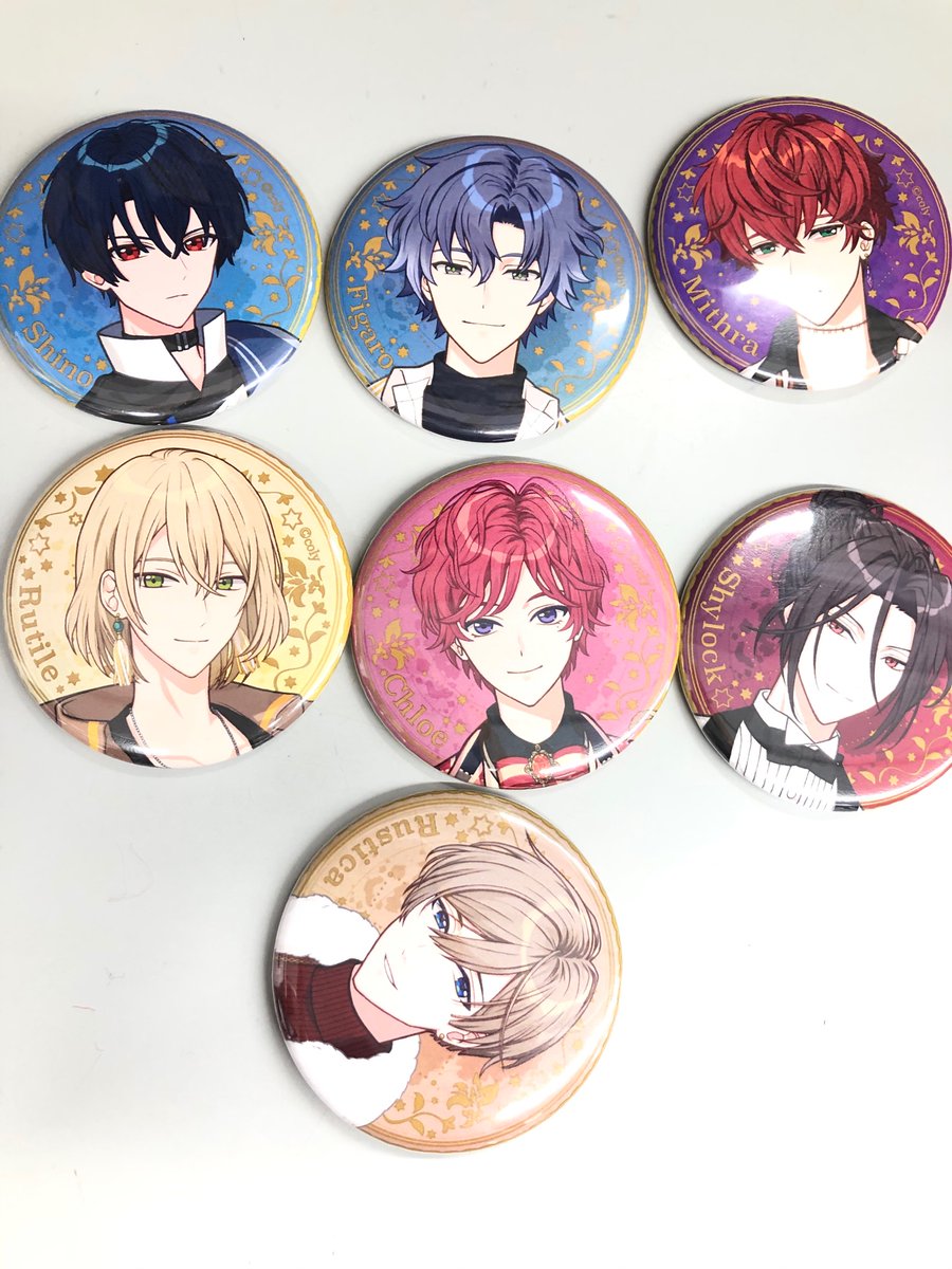 魔法使いの約束 まほやく フィガロ 缶バッジ MwW3 魔法使いの約束