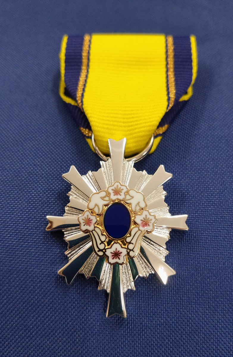 静岡所 #こーほーかんの部屋 🎖️#防衛功労章 を紹介🎖️ 任務の功績を