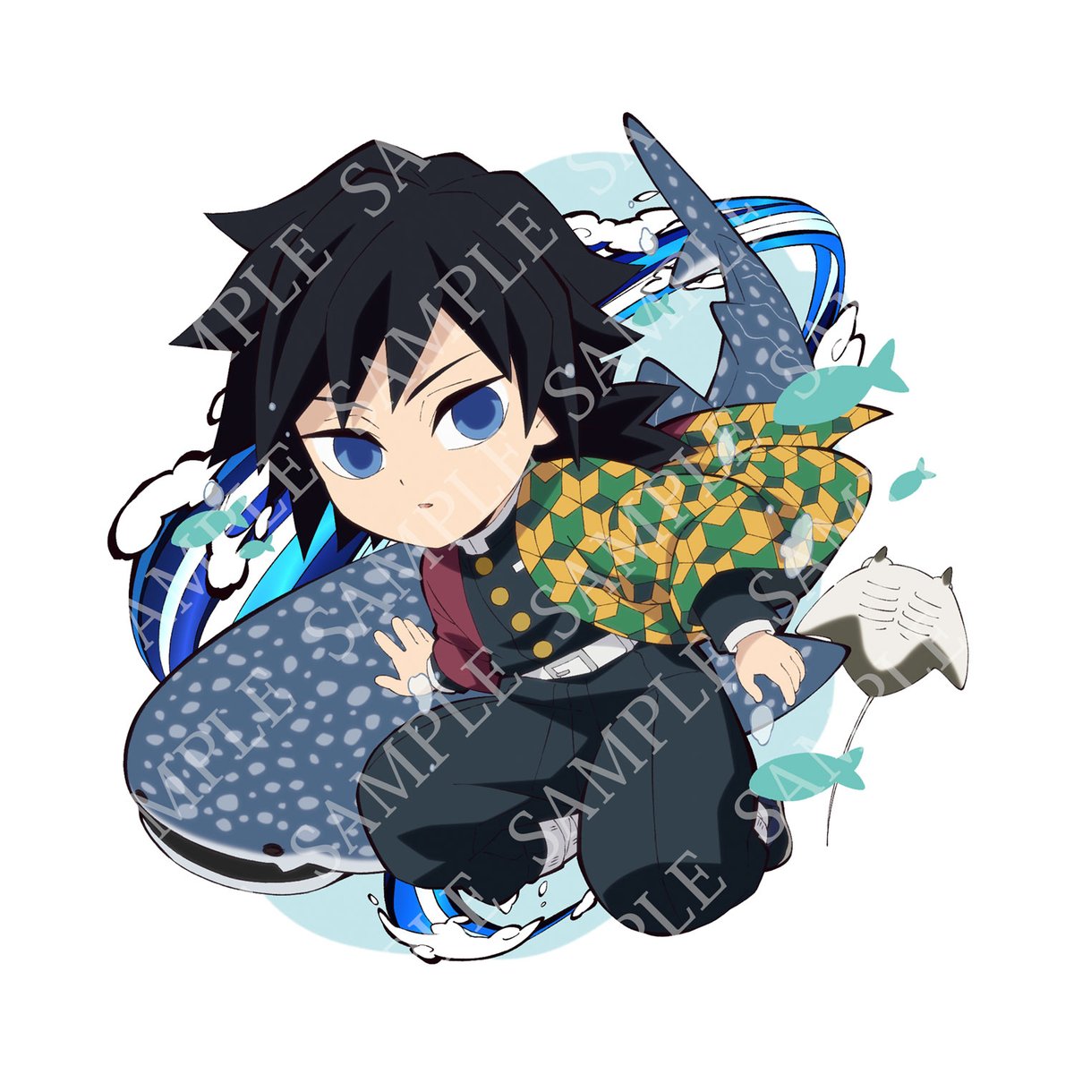 鬼滅の刃 全集中展 幕間画アイキャッチ ♡*奨様 肆 冨岡義勇