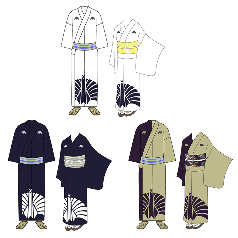 本日より、東京事変のオリジナル浴衣の通販を開始しました。浴衣は