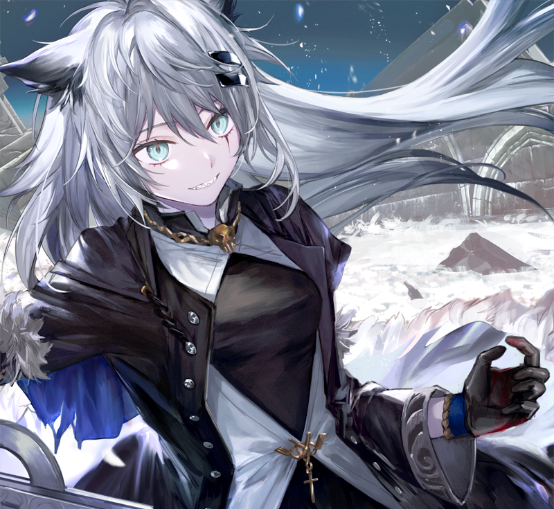 アークナイツ」1stアニバーサリー記念イラスト集に一枚描かせて頂き