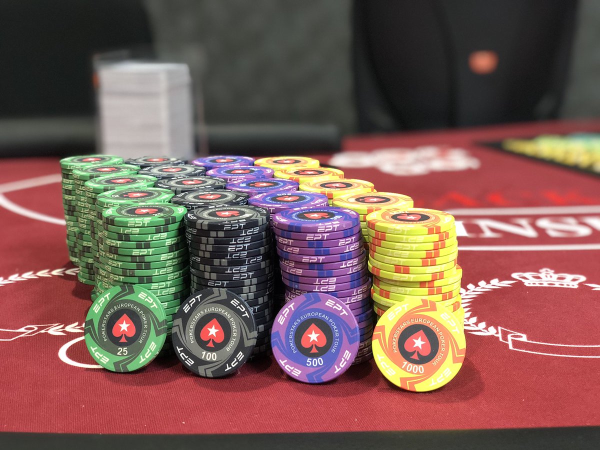 1 / 5 EPT セラミックポーカーチップ カジノチップ すぐ始めれるセット