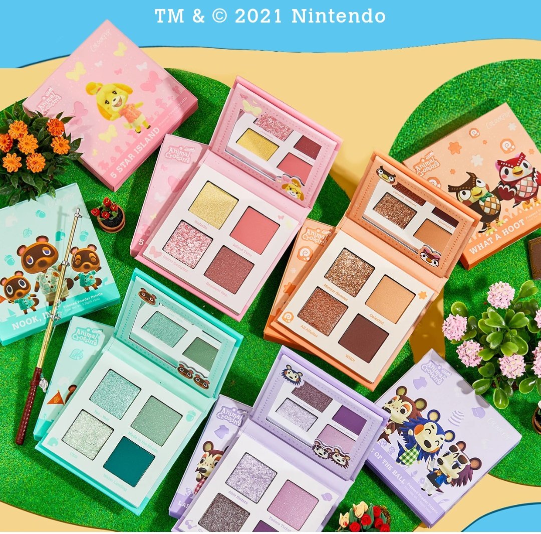アメリカコスメ】どうぶつの森コラボコスメ商品発売決定！Colourpop