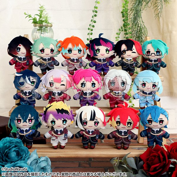 悪魔執事と黒い猫展 グッズ情報】 □ぬいぐるみマスコット（16種