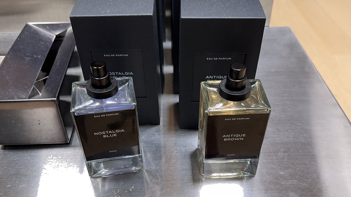 ZARAのメンズ香水の新作2つ、すごく良かったのでおすすめしときますね