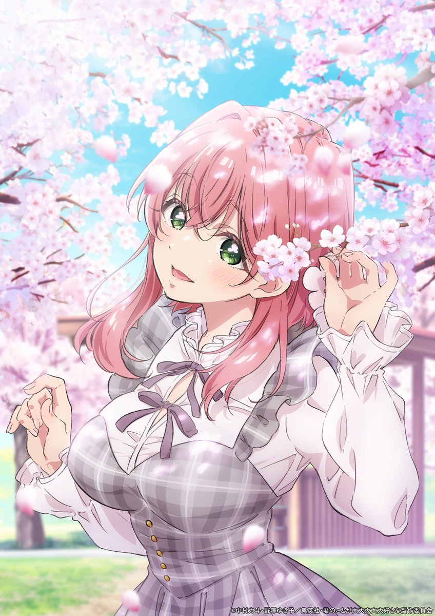 アニメ100カノ ❤花園羽香里❤ ✨ヒロインビジュアル公開✨ ＼ 羽香里