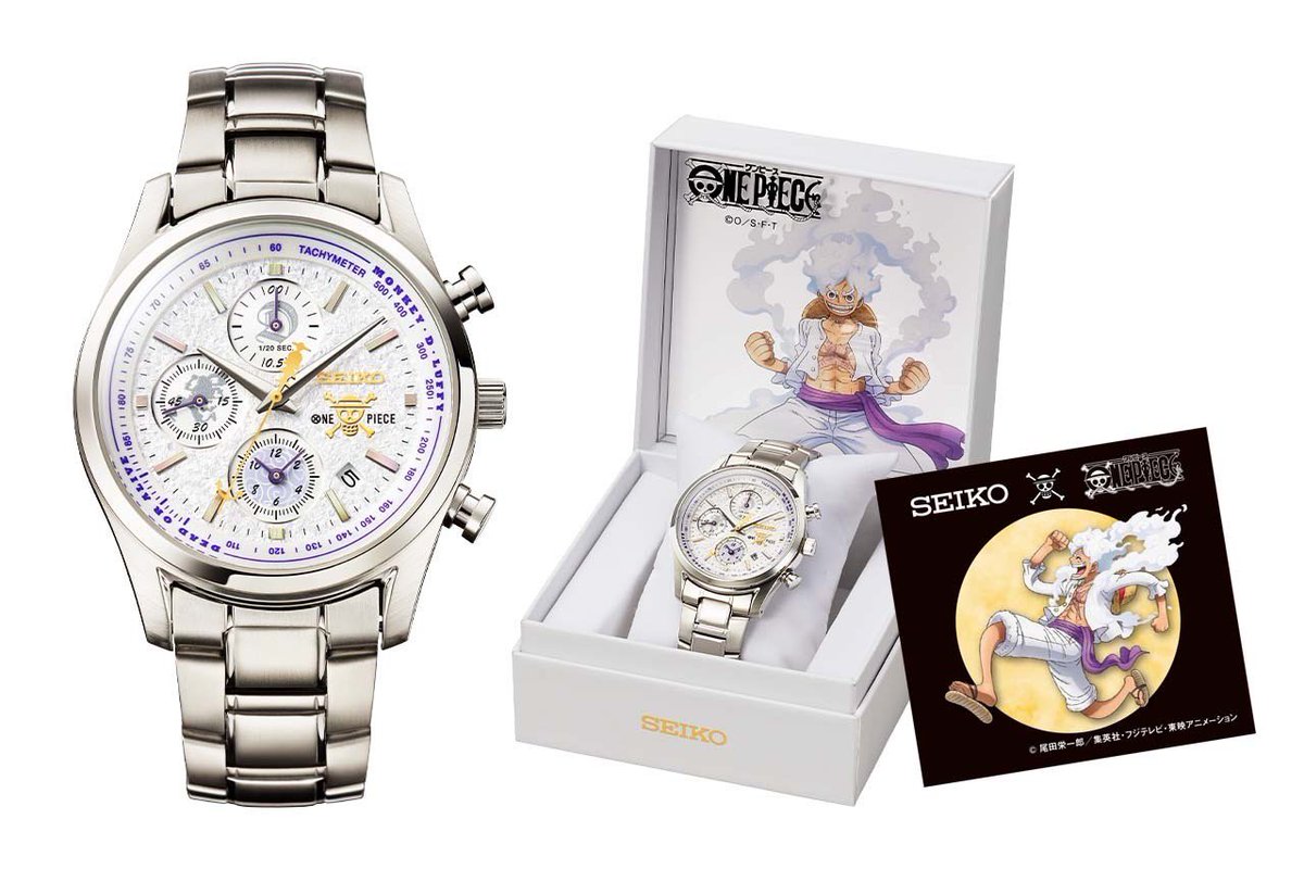 本日解禁】 #SEIKO より､新たなコラボウォッチ 『モンキー・D・ルフィ