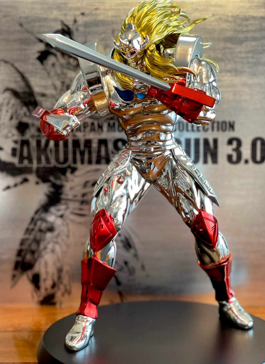 匠仕様 キャスト製 CMC NO.DX 悪魔将軍3.0 原作カラー メッキ仕様 豪華