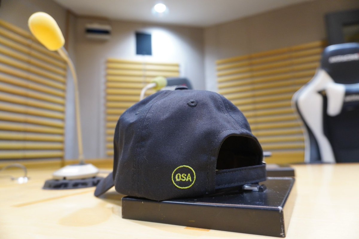 長（OSA）キャップ🧢／ 長屋晴子の番組内の愛称である 長(OSA)を