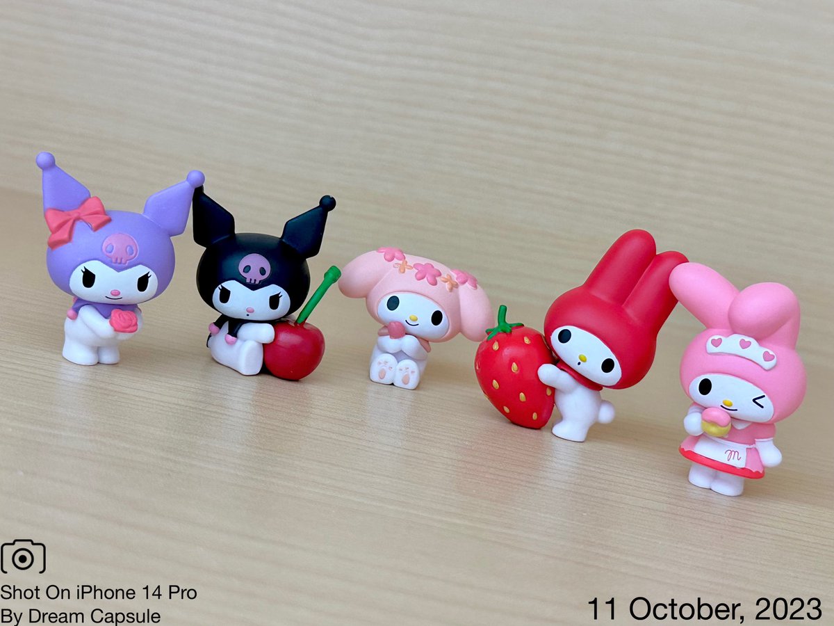 🌟新入荷ガチャ商品プレゼントCP🌟 ピンクや赤をテーマにしたマイメロ