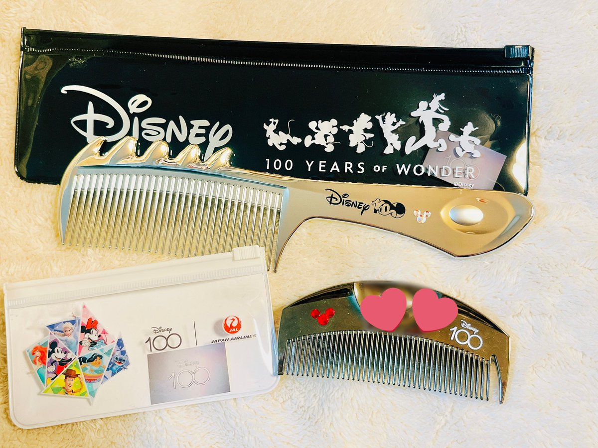 ラブクロム×ディズニー×JALのヘアコーム ドリームエクスプレス30周年