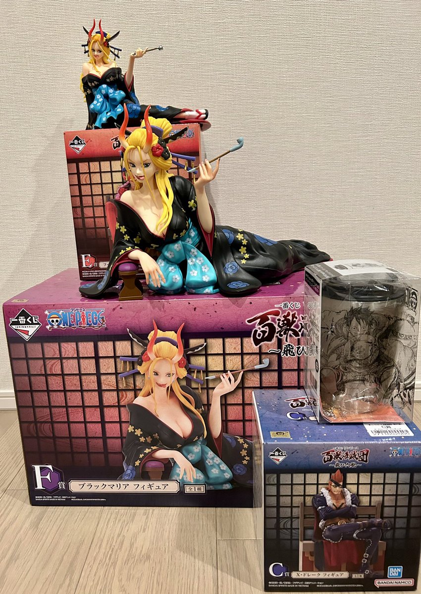 飛び六胞一番くじ、届きました！(G賞は他に5個あります) F賞のブラック