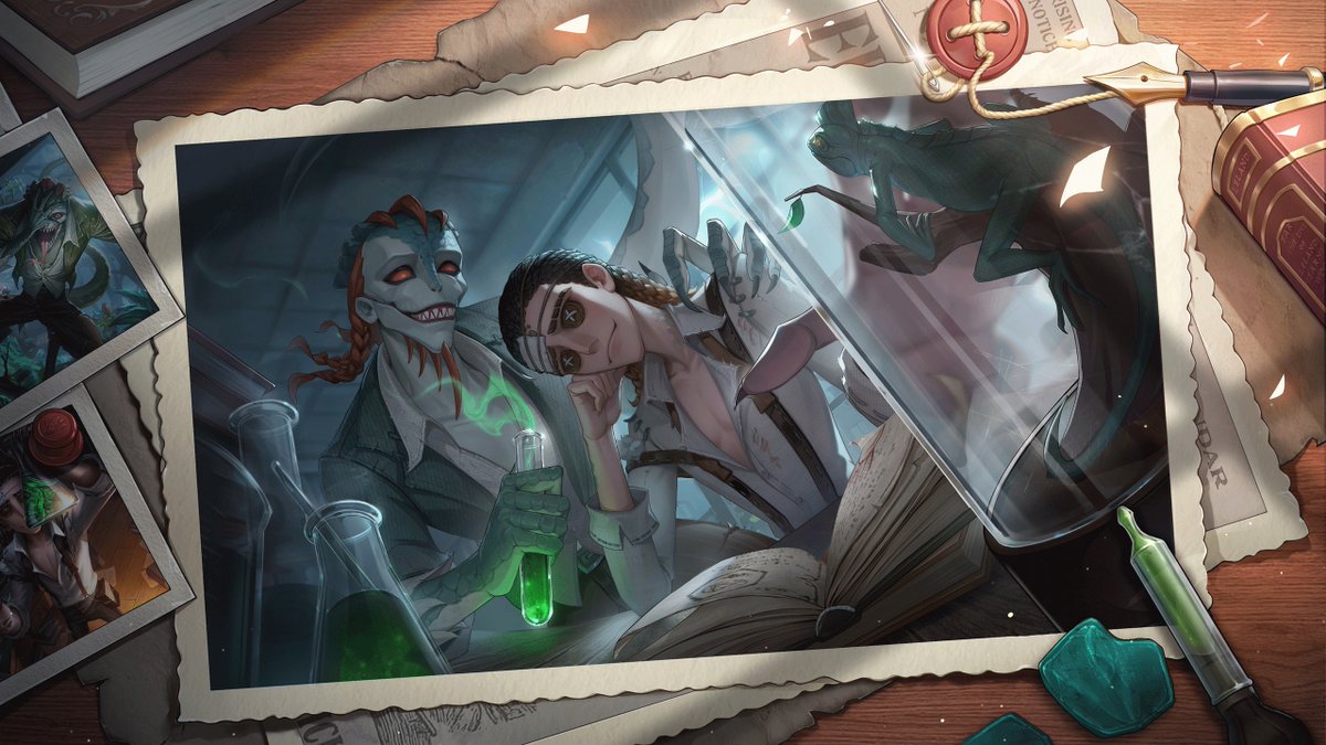 本日はルキノのキャラの日。 地に落とされた鱗は 証拠への導とも成り