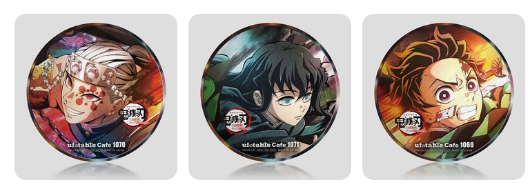 【Ksh】鬼滅の刃 宇髄天元 ツインドリンク コースター 10枚セット✨ 情報解禁】 アニメ「鬼滅の刃」柱ダイニング -不死川実弥・宇髄天元