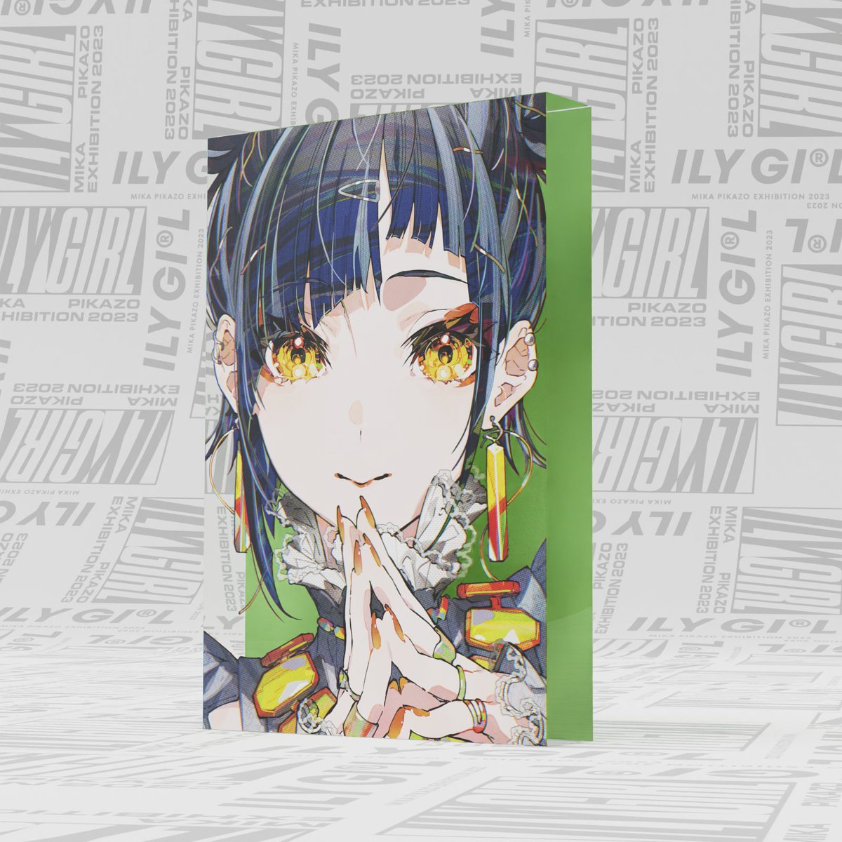 ◤グッズ紹介◢ ○ACRYLIC BLOCK BLUE・CYAN・GREEN・YELLOW 8,000円