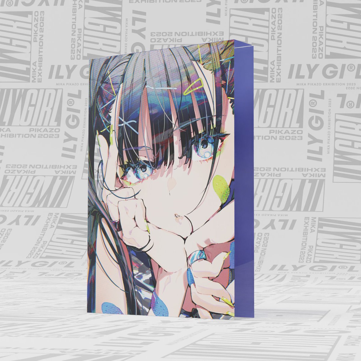 ◤グッズ紹介◢ ○ACRYLIC BLOCK BLUE・CYAN・GREEN・YELLOW 8,000円