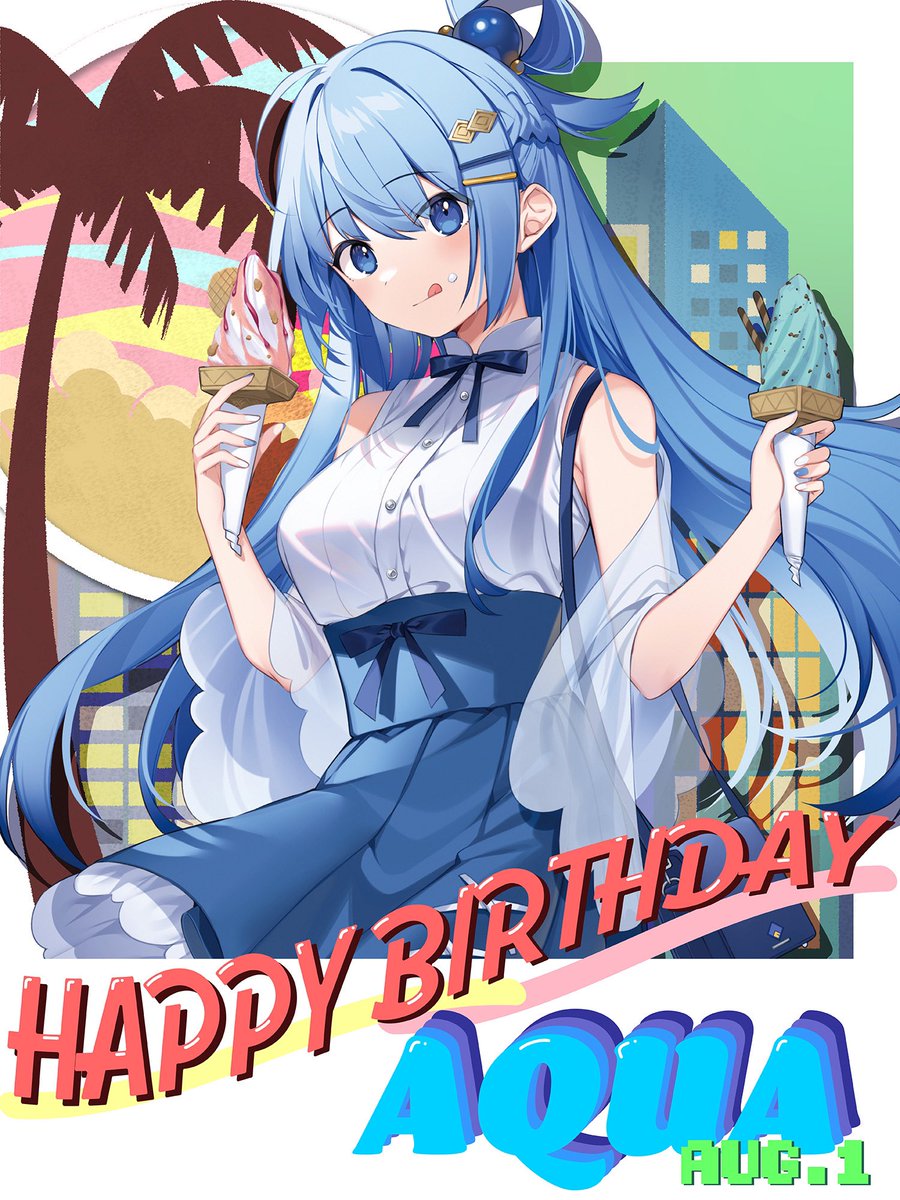 本日は「このすば」No. 1(？)ヒロイン！ 自称・水の女神『アクア』の