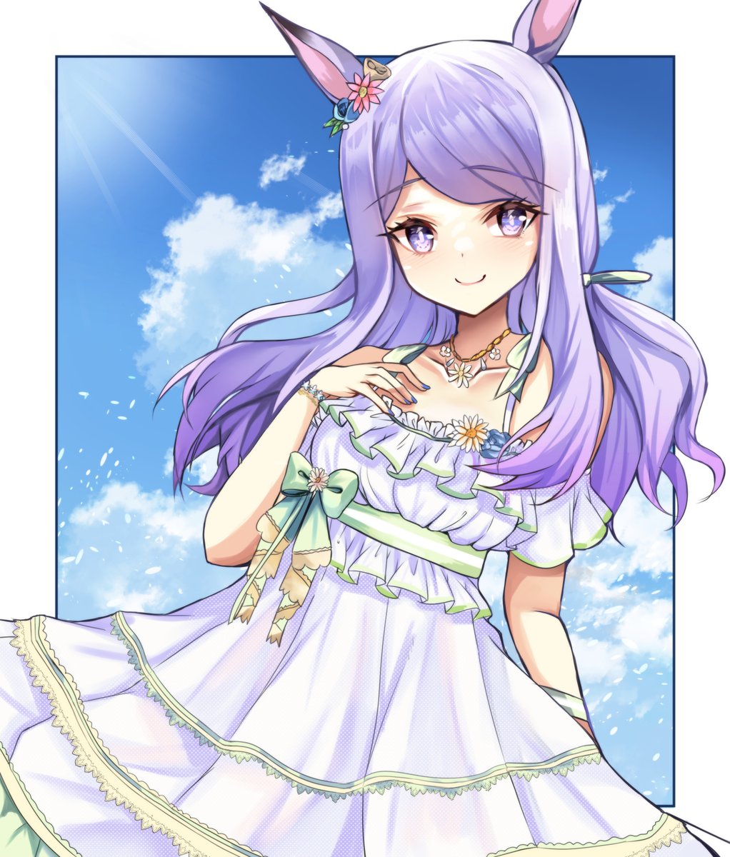 ウマ娘「水着メジロマックイーン #ウマ娘」|setuのイラスト