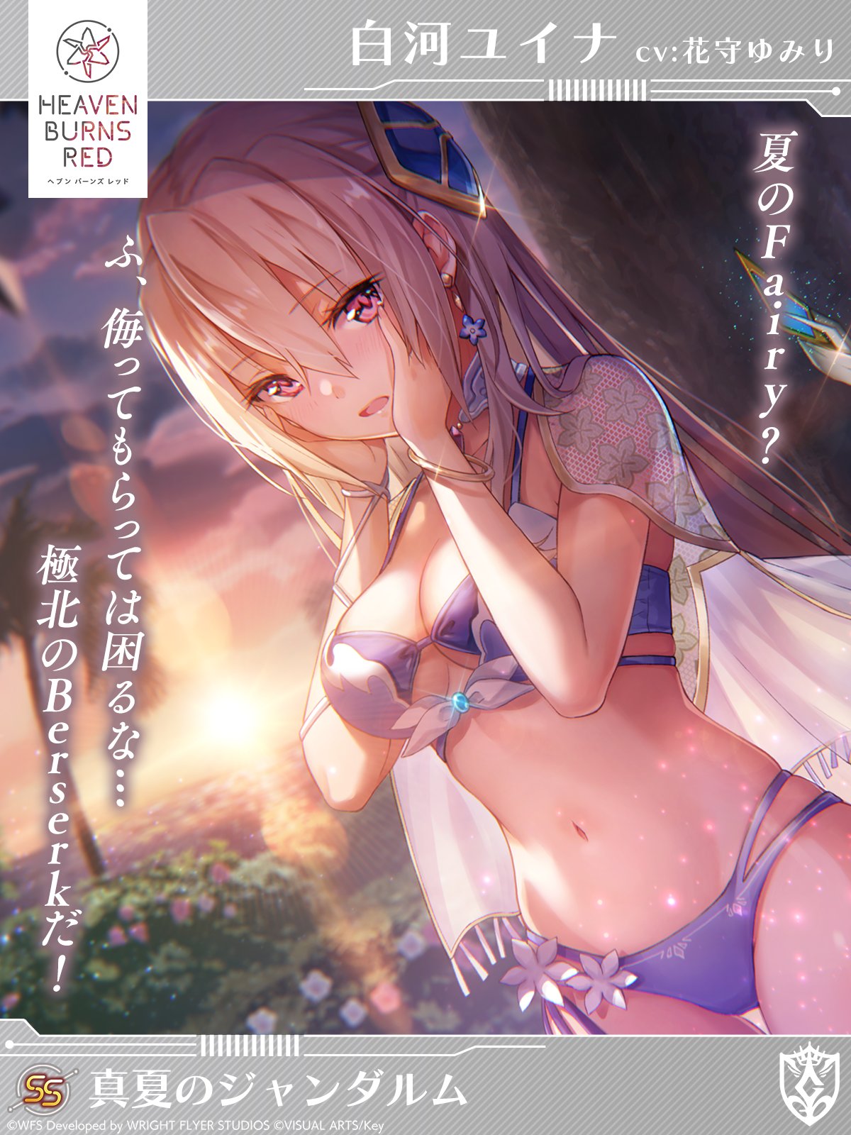 真夏のジャンダルム 白河ユイナSPヴァイスシュヴァルツ サイン ヘブバン