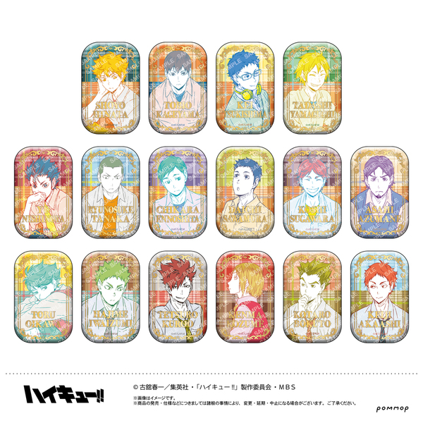 セブンネットで9/1(金)17:00より予約開始！ ハイキュー！！スクエア缶